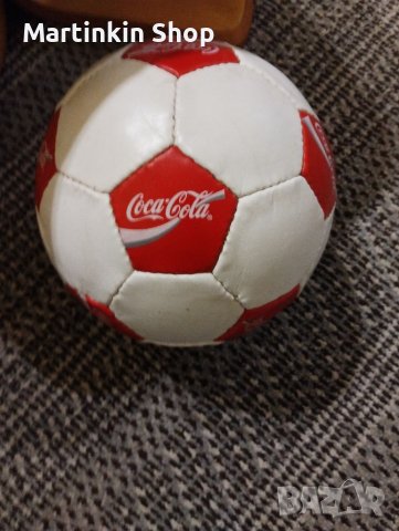Топка за футбол колиционерска Coca Cola , снимка 2 - Футбол - 38502636