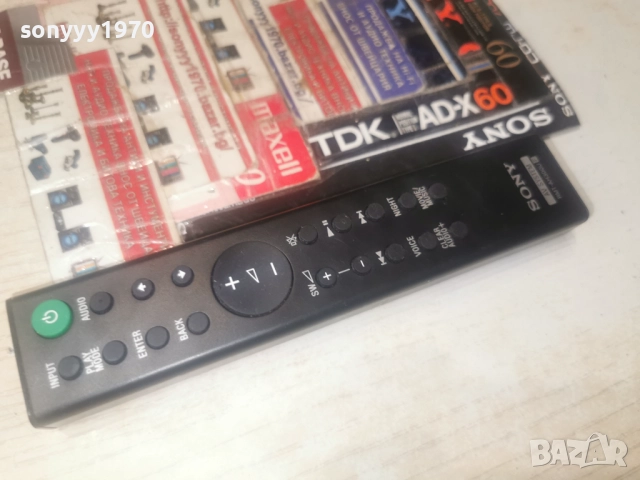 SONY RMT-AH300U AUDIO REMOTE SWISS 2512251925, снимка 4 - Ресийвъри, усилватели, смесителни пултове - 52899285