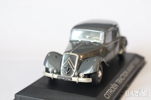 1:43 CITROEN TRACTION AVANT 15 КОЛИЧКА ИГРАЧКА МОДЕЛ, снимка 4 - Колекции - 53082598