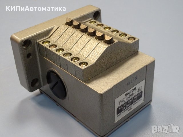 пистов изключвател Omron D4MB-641G multiple 6-position limit switch, снимка 3 - Резервни части за машини - 37660042