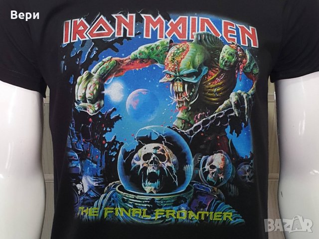 Нова мъжка тениска с дигитален печат на музикалната група IRON MAIDEN - The Final Frontier, снимка 9 - Тениски - 27870800