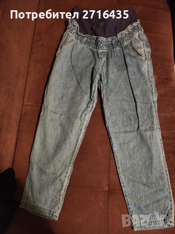 Дънки за бременни HM, снимка 6 - Дрехи за бременни - 47487604