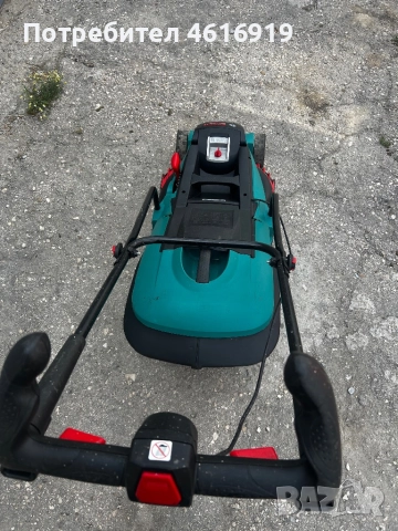 Акумулаторна косачка Bosch rotak 430li, снимка 5 - Градинска техника - 51994991