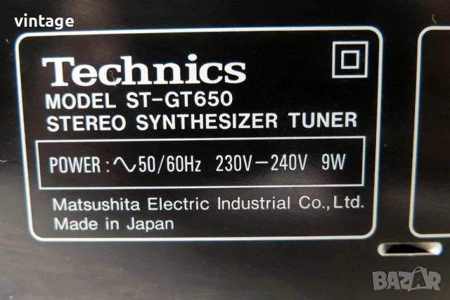 Technics ST-GT650, снимка 11 - Други - 53312847