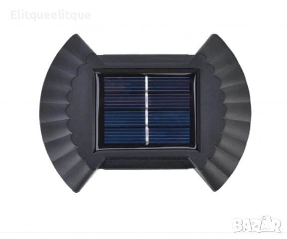 Комплект от 4 външни соларни лампи с LED, Прахоустойчиви, снимка 5 - Соларни лампи - 52404565