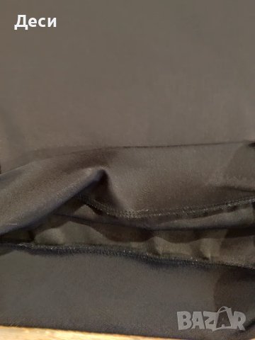 черна блузка с тюлени ръкави, снимка 4 - Блузи с дълъг ръкав и пуловери - 49798819