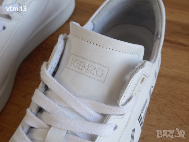 Kenzo Tennix Low - 41 номер Оригинални! кожени Унисекс, снимка 4 - Спортни обувки - 40140229