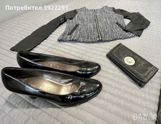 Кожено сако + подарък обувки и портмоне, снимка 4 - Сака - 43395950