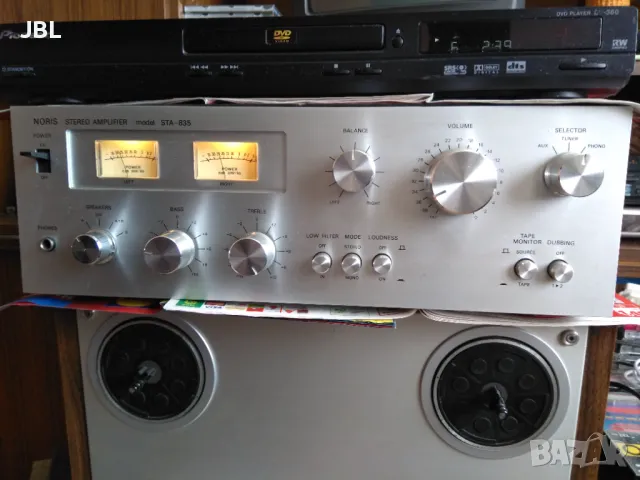 NORIS sta-835.stereo amplifier, снимка 2 - Ресийвъри, усилватели, смесителни пултове - 49323320