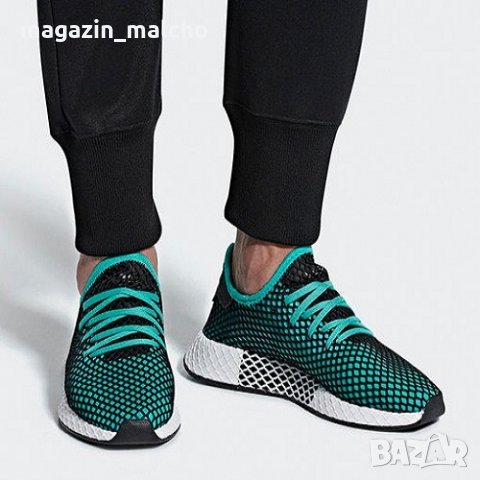 Мъжки Маратонки - ADIDAS Deerupt Runner; размери: 42.5, снимка 12 - Маратонки - 32323890