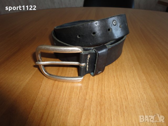 Schuchard&Friese/естествена кожа/мъжки колан, снимка 4 - Колани - 35074278