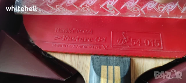 Хилка за тенис на маса Nittaku Acoustic Inner Carbon G-Revision ST + Fastarc G-1, снимка 4 - Други спортове - 50891487