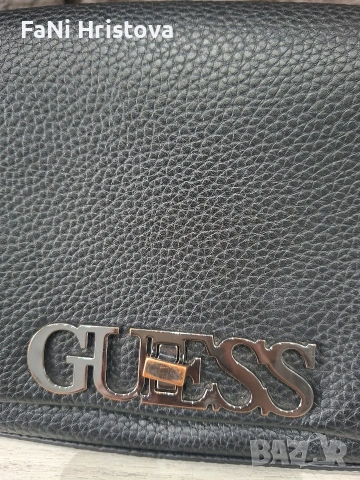Дамска кожена чанта GUESS , снимка 2 - Чанти - 53453808