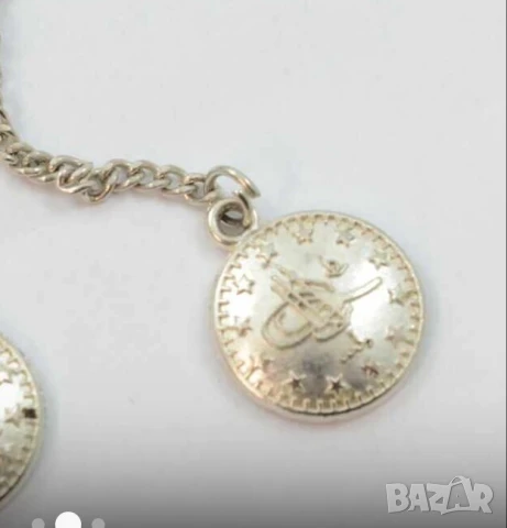 Старинна османска броеница с тугра  молитвена броеница с 33 мъниста турска броеница, снимка 3 - Антикварни и старинни предмети - 50604604