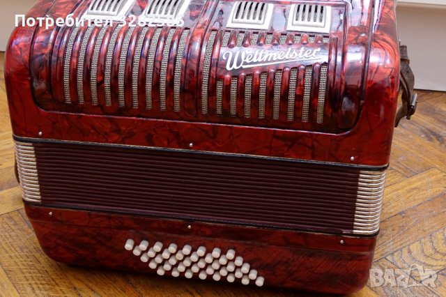 Акордеон Велтмайстер 40 баса, снимка 1