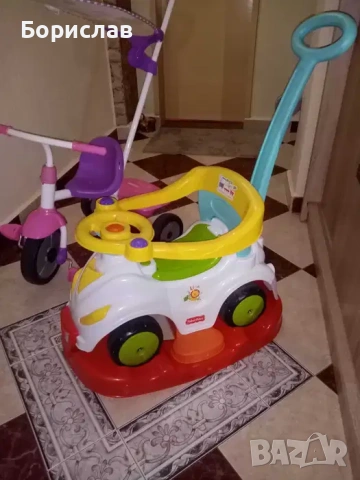 Детска триколка и количка 