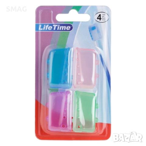 Кутии за четки за зъби 4 бр. едноцветни_1124122, снимка 2 - Други - 52315437