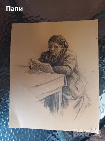 Майката на Коста Петров , снимка 2 - Антикварни и старинни предмети - 49860152