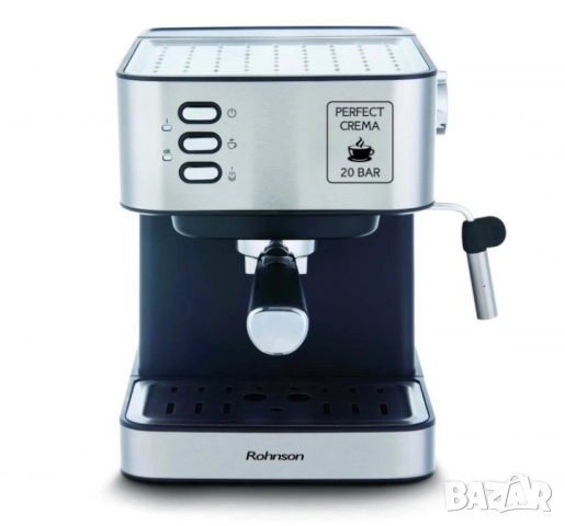 Кафемашина за еспресо Rohnson R-982, снимка 3 - Кафемашини - 52508928