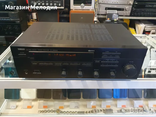 Ресийвър Yamaha RX-395RDS Black Две по 75 вата на 4 ома. В отлично техническо и визуално състояние., снимка 2 - Ресийвъри, усилватели, смесителни пултове - 47859626