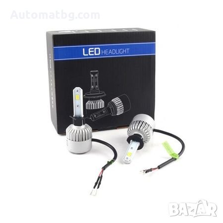 Комплект LED Лед Диодни Крушки за фар Automat H1 - 36W. 16000 Lm Над 150% по-ярка светлина., снимка 4 - Аксесоари и консумативи - 26287379