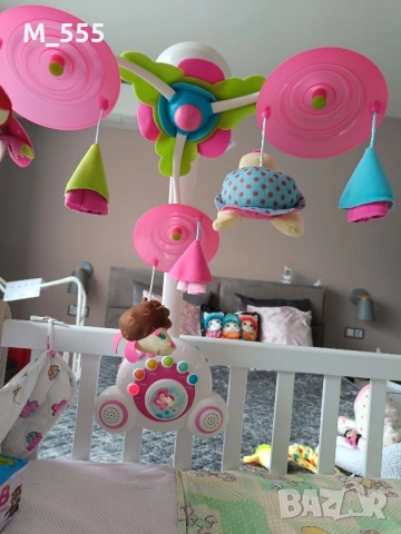Музикална въртележка + обиколник за кошара + завивка и пияно, снимка 5 - Музикални играчки - 52077703