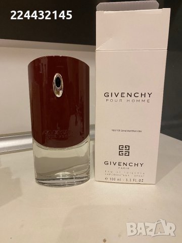 givenchy pour homme 100ml EDT Tester , снимка 1 - Мъжки парфюми - 43842709