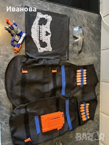 Бластер с батерии  : Nerf Gun N-Strike Elite Hail Fire, снимка 11 - Други - 49517743