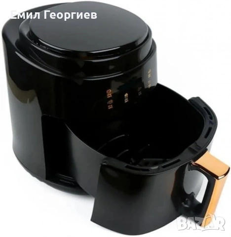 Дигитален въздушен фритюрник Cheffinger Led Air Fryer 1400W - 8L, снимка 5 - Фритюрници - 53220057