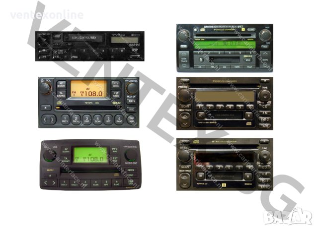 WEFA Дигитален чейнджър за Toyota от 1994 до 2005 + Bluetooth USB AUX, снимка 7 - Аксесоари и консумативи - 43800555