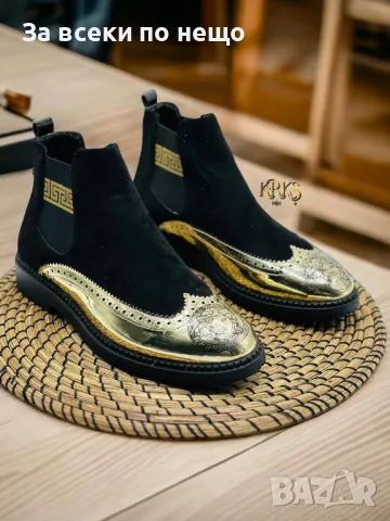 Мъжки обувки Louis Vuitton🔝Versace🔝Gucci - Налични различни цветове и модели Код D1297, снимка 5 - Ежедневни обувки - 47873332