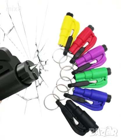 Авариен уред за чупене на автомобилно стъкло и рязане на колан  , снимка 2 - Аксесоари и консумативи - 49907793