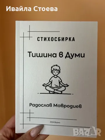 Стихосбирка ,,Тишина в Думи”