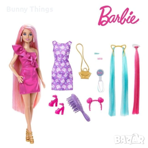 Кукла Барби с мини рокля - Mattel/ Различни видове, снимка 14 - Кукли - 53411691