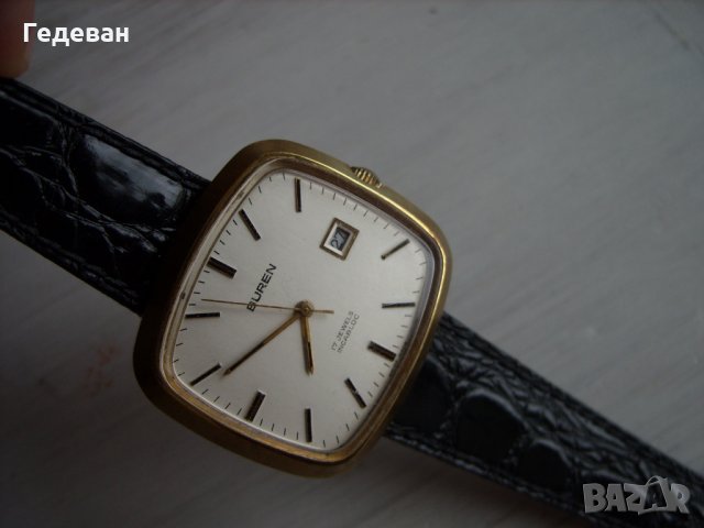 Рядък Buren Tissot 2461, снимка 8 - Мъжки - 26543090