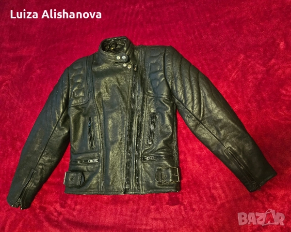 Мъжко кожено яке за мотор , снимка 4 - Якета - 52306792