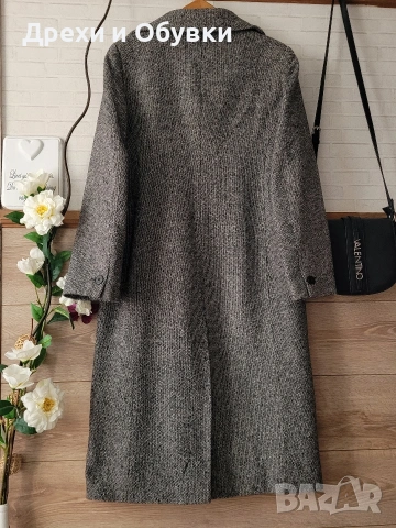 Дълго палто вълна , снимка 3 - Палта, манта - 52771002