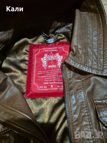 кожено яке , снимка 2 - Якета - 52280621