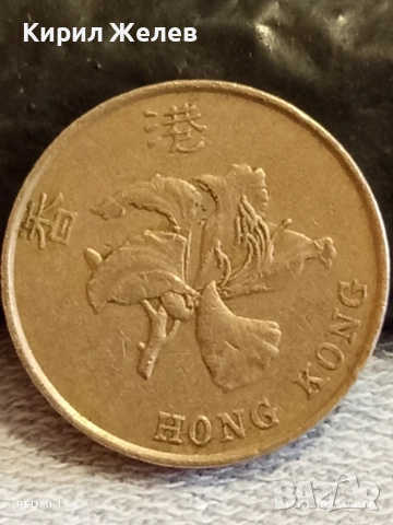 Рядка монета 5 долара 1993г. ХОНГ КОНГ за КОЛЕКЦИЯ ДЕКОРАЦИЯ 50951, снимка 6 - Нумизматика и бонистика - 52389529