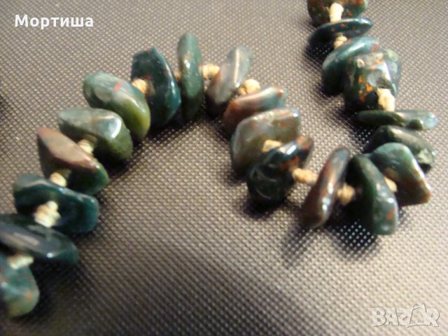 Руска ретро огърлица от 100% естествен ахат   НАМАЛЕНИЕ , снимка 3 - Колиета, медальони, синджири - 28159698