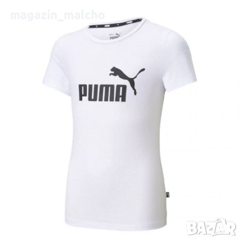 ДЕТСКА ТЕНИСКА – PUMA Logo Print T-shirt; размери: 7-8 и 9-10