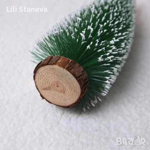 Миниатюрна декоративна изкуствена елха. , снимка 4 - Декорация за дома - 52870231
