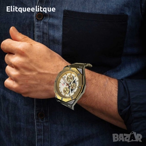 Луксозен мъжки часовник PANZER – Елегантност и стил в едно, снимка 3 - Мъжки - 52276662