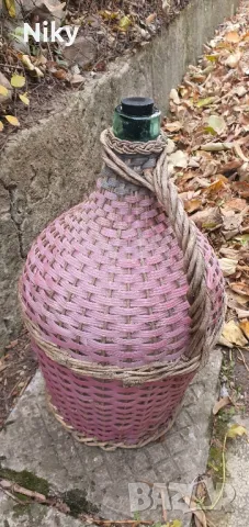 Стара дамаджана 10л., снимка 2 - Антикварни и старинни предмети - 48113057