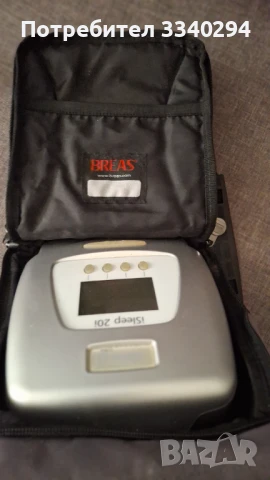 Апарат за сънна апнея - Breas iSleep 20i auto СРАР, снимка 4 - Медицинска апаратура - 51387442