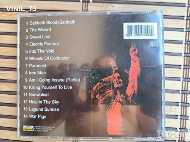 Black Sabbath – Iron Man, снимка 3 - CD дискове - 50807115