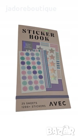 Книжка с 25 листа планер стикери 1200+ 