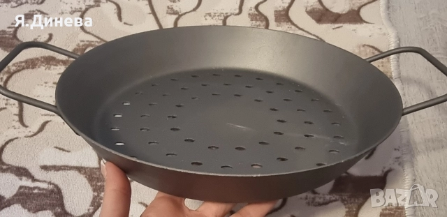 Барбекю грил тиган Grill Master , снимка 2 - Съдове за готвене - 52955444