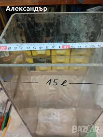 Стъклена вана 15л. Н-50см., снимка 3 - Лаборатория - 49602342