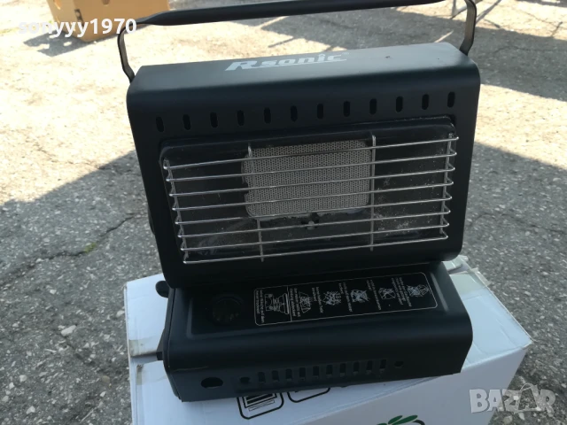 МАЛКА ГАЗОВА ПЕЧКА 27Х27Х20СМ-ВНОС ГЕРМАНИЯ 0706251822, снимка 4 - Газови котлони - 50585453